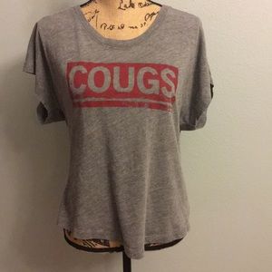 Loose fitting WSU Cougars top
